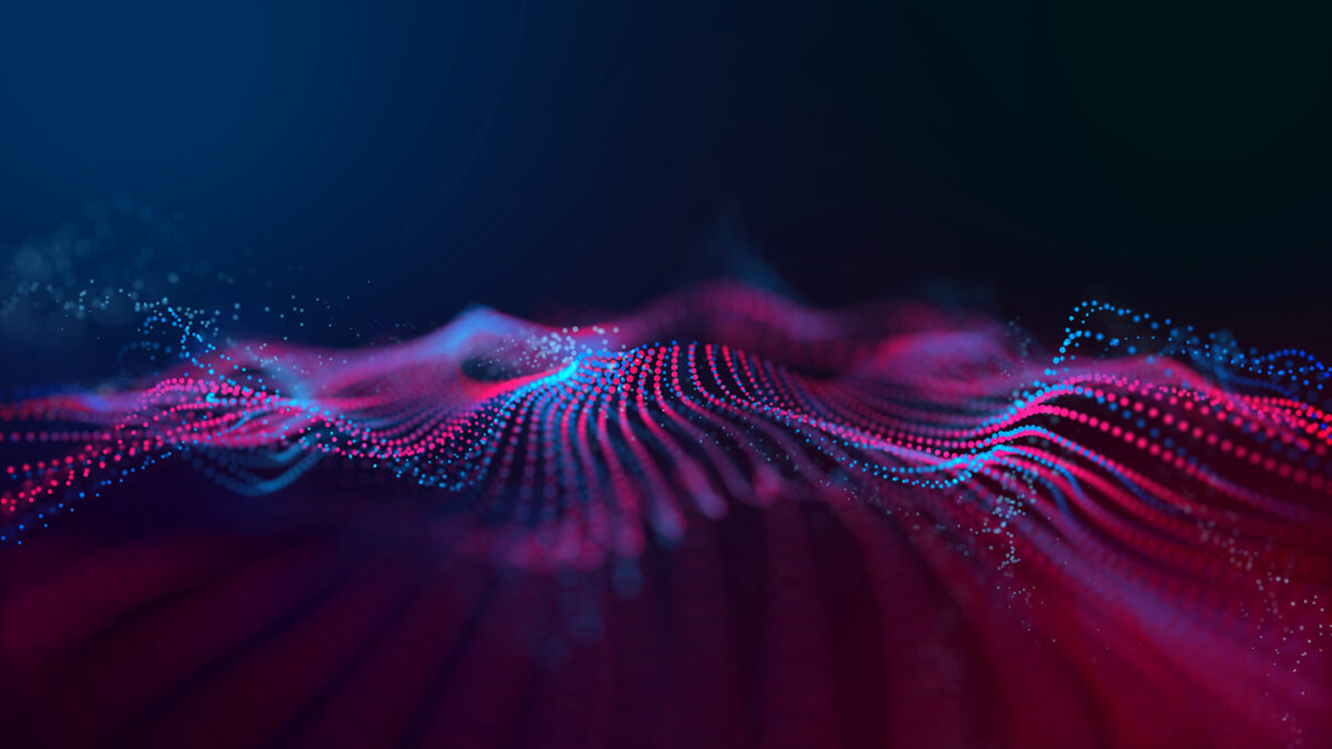 Modern wave effect 3d red background Modern wave effect 3d red background